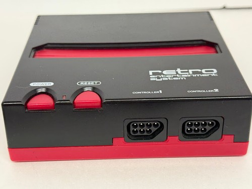 Retro-Bit NES Entertainment System mit einem Controller und Kabeln - Bild 5 von 13