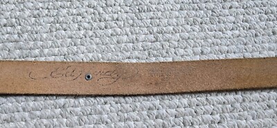 Ed Hardy 90s Y2K Vintage Leather Belt Panther Spell Out Floral Unisex Size S Vintage Ed Hardy 90s Y2K Leather Belt Panther Spell Out  main image 3