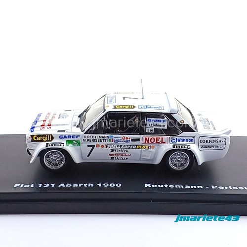 Fiat 131 Abarth #7 C. Reutemann - M. Perissutti Rally Codasur 1980 1:43 - Foto 7 di 7