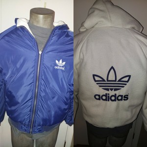 vintage adidas reversible jacket