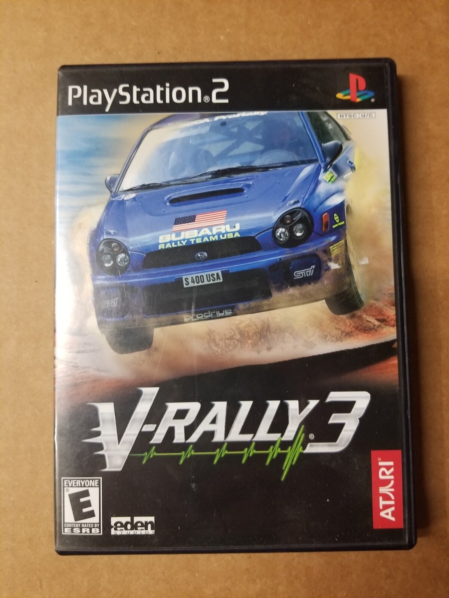 V-Rally 3 (Sony PlayStation 2 PS2 2002) Complete with case