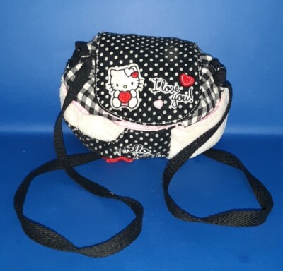 BORSA HELLO KITTY I LOVE YOU CAMOMILLA borsetta scuola viaggio