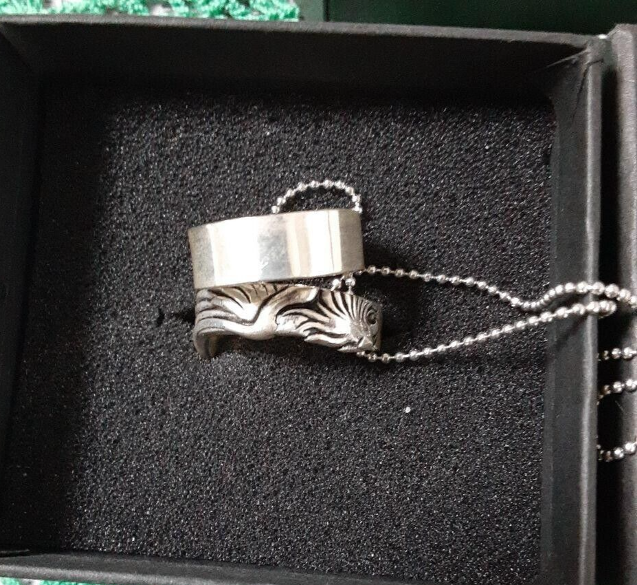 FINAL FANTASY VIII   ファイナルファンタジー　FF8 リング Anime FINAL FANTASY VIII FF8 Retro S925 Silver Cosplay Ring