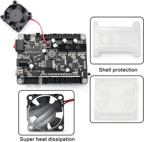 3 Achsen 3018 CNC Fräser Maschine GRBL Offline Controller, Zum Selbermachen Mini Desktop Graveur - Bild 7 von 12