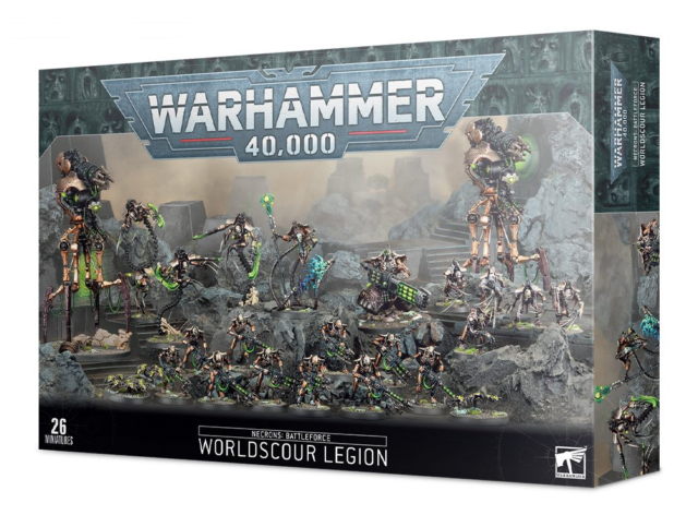 Games Workshop 40k Battleforce 2021 Necrons Worldscour Legion for