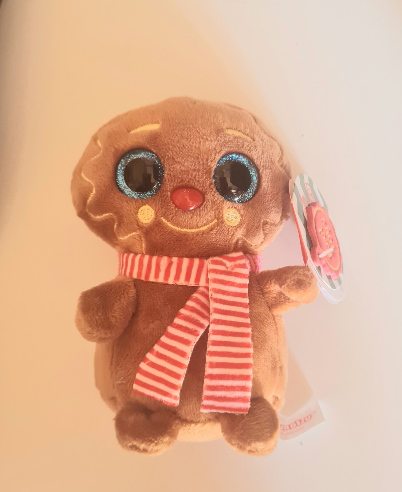 Keel Toys Mini Motsu Gumdrop Gingerbread Man Christmas Soft Plush Toy 4” BNWT