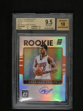 MARQUESE CHRISS 2016-17 DONRUSS OPTIC ROOKIE SIGNATURES HOLO BGS 9.5 10 AUTO