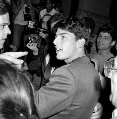 Tom Cruise at Top Gun Premiere Party at America in New York Cit - 1986 Photo 3