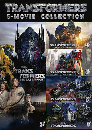  Transformers: The Ultimate 5-Movie Collection [DVD