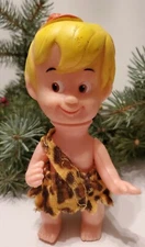 Vintage 1970 Hanna-Barbera Acreen Gems Bam Bam Flintstone Doll R Dakin