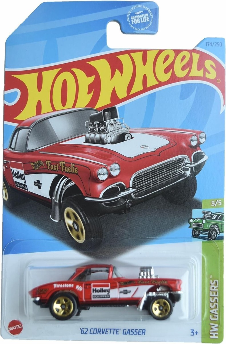 Hot Wheels - 2023 HW Gassers 3/5 '62 Corvette Gasser 174/250