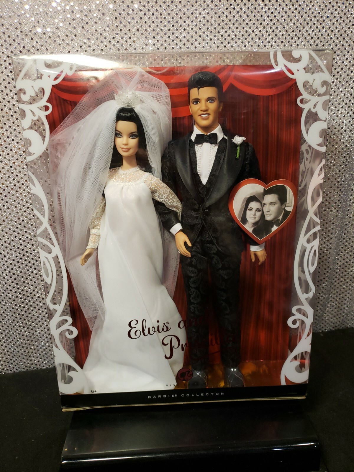 elvis and priscilla wedding dolls