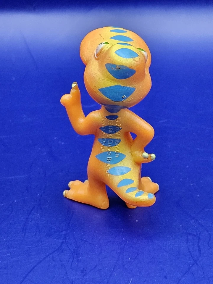 Figura suelta de Henson Learning Curve 2010 Dinosaur Train Buddy Orange T-Rex 2" Foto 2 de 4