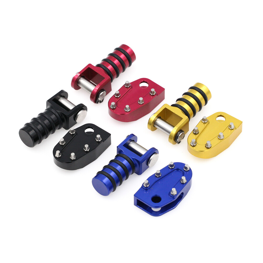 BLUE Cleats Brake Pedal Shift Lever Toe Peg For SUZUKI DR-Z400E DRZ400S DRZ400SM BLUE Cleats Brake Pedal Shift Lever Toe Peg For SUZUKI DR-Z400E DRZ400S DRZ400SM