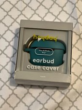 Heyday Rain Teal Apple Airpods Pro Silicone Case with Clip- OPEN BOX