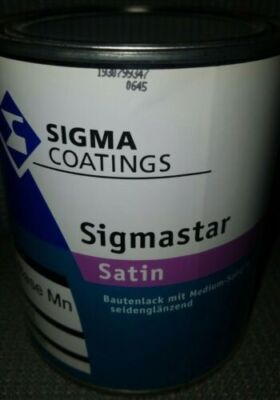 17,50 /L SigmaStar Satin LH 1,0L Metalllack Kunststoff Holzlack Buntlack (LV)
