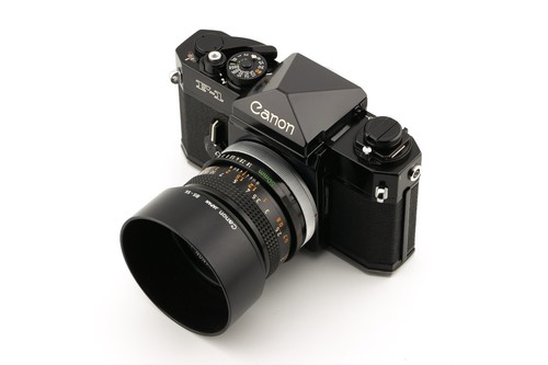 Canon F-1 35mm SLR Film Camera + SERVICED + STUNNING BOXED SET + - Picture 9 of 24
