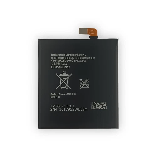 Battery For SONY C3 D2532 D2533 D2502 T3 D5103 D5102 M50W LIS1546ERPC 2500mAh - Picture 2 of 4