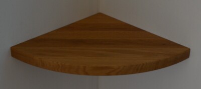 Wandboard Viertelkreis Board Regal Massivholz Eiche Erle Ahorn Buche Kiefer lack