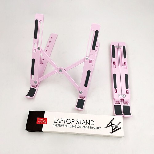 Universal Laptop Stand Adjustable Notebook Holder For Macbook Non-slip Foldable - Photo 8/15