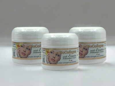 3 BIO COLLAGEN ELASTIN ANTIOXIDANT AGING FACE ANTI WRINKLE ELASTICITY SKIN CREAM