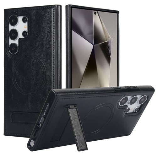 For Samsung Galaxy S24 Ultra S23 FE S22 Plus Luxury Magnetic Bracket Phone Case - Picture 14 of 20