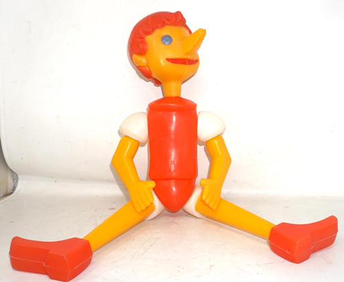 Buratino PINOCCIO Puppe DDR 60er Jahre 50cm Spielzeug vintage Ostalgie