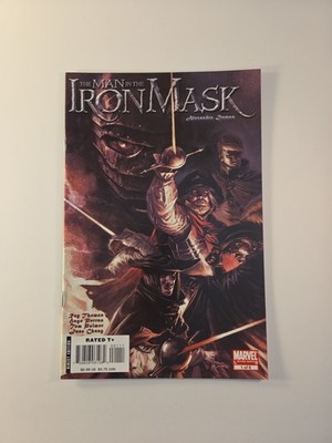 The Man in the Iron Mask #1 2007 Marvel Comics Illustrated Hugo Petrus Cover