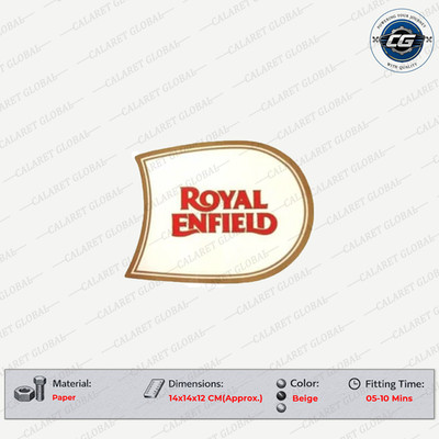 Original Tankaufkleber rechts für Royal Enfield Classic 500 1041142/A