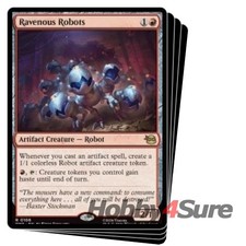 Ravenous Robots X4 M/NM Magic: The Gathering MTG Teenage Mutant Ninja Turtles