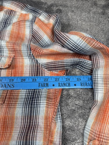 Hugo Boss Flanell Herren Gr. XXL Boss Orange Blau Schwarz Hemd 2XL - Bild 4 von 7