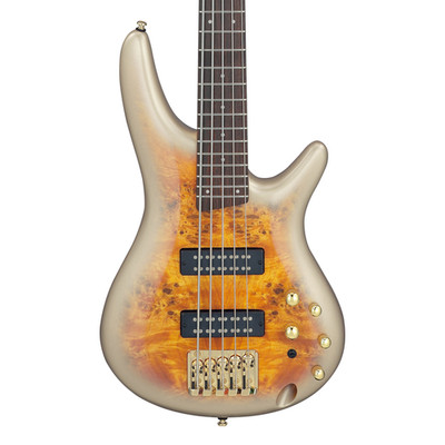 Used Ibanez SR405EPBDXMGU SR Standard 5-String Bass Mars Gold Metallic Burst