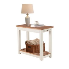Savannah Narrow End Table 12 W x 22 D Small Side Table wit