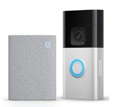 Ring Battery Video Doorbell Plus with Chime BRAND NEW