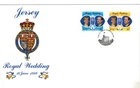 1999 JERSEY - ROYAL WEDDING FDC FROM COLLECTION V28