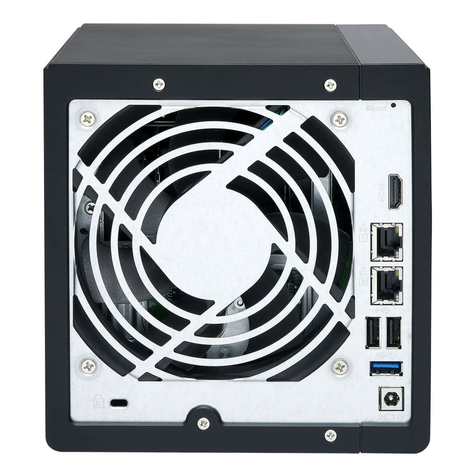 QNAP 4-Bay, 12TB (4X 3TB NAS Drive) Intel 2.0GHz Quad-Core CPU (TS-451+-2G-43R - Image 2 of 4