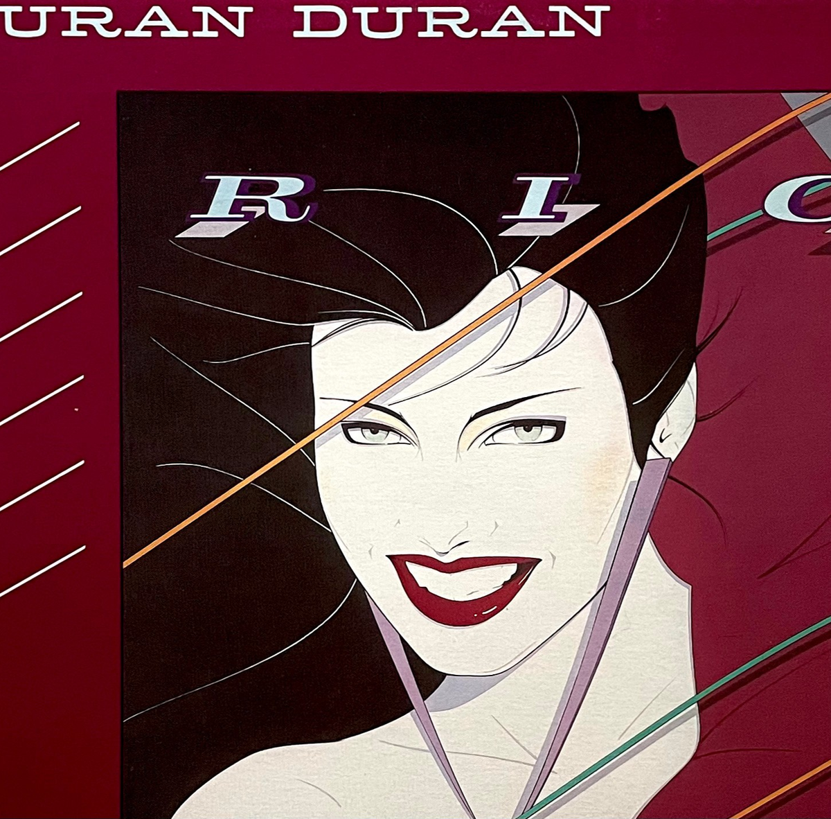 ORIGINAL Vtg 1982 DURAN DURAN Album RIO Vinyl HUNGRY LIKE THE WOLF