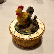 Vintage Retro Chicken Figurine Mechanical Kit...