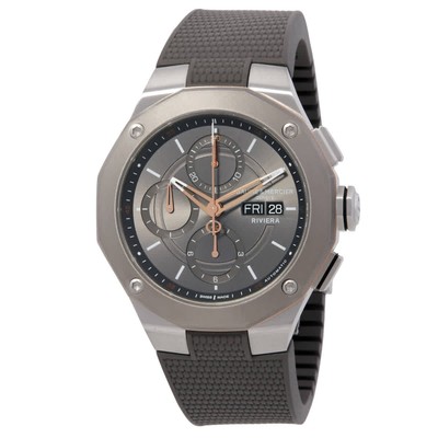 Baume et Mercier Riviera Chronograph Automatic Grey Dial Men's Watch M0A10722