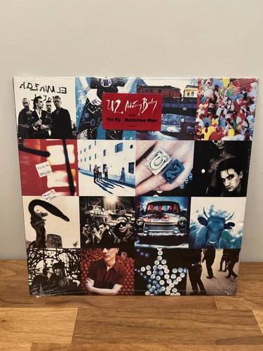 U2 - Achtung Baby Vinyl LP Original 1991 sealed with/hype sticker uncensored