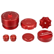 Set of 7 Engine Cap Package Red For BMW E8X E9X N20 N26 N51 N52 N54 N55 S55