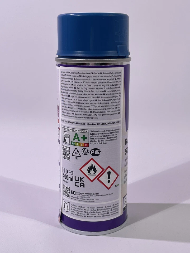 Dupli Color Aerosol Art 787836 Spraydose 400ml glänzend RAL 5019 Capriblau Lack - Bild 3 von 4
