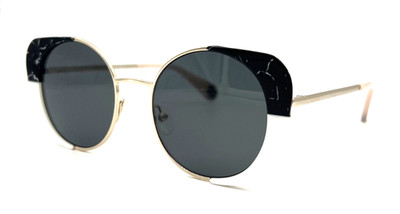 NEW WOOW SUPER WILD 1 0215 BLACK MARBLE CAT 2 AUTHENTIC SUNGLASSES 49 18 140