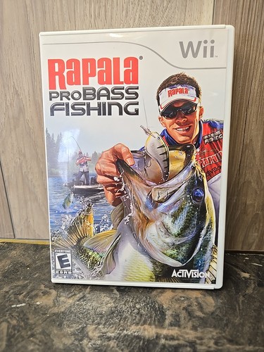 Rapala Pro Bass Fishing Nintendo Wii Tournament Style Complete CIB Activision - Picture 1 of 4