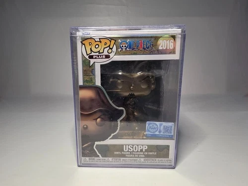 Funko Pop! Plus One Piece Usopp Statue (Bronze) #2016 + Hard Protector Sealed