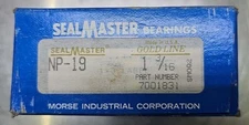 SealMaster Gold Line Pillow Block Model NP-19 PN:  7001831 ++ NEW