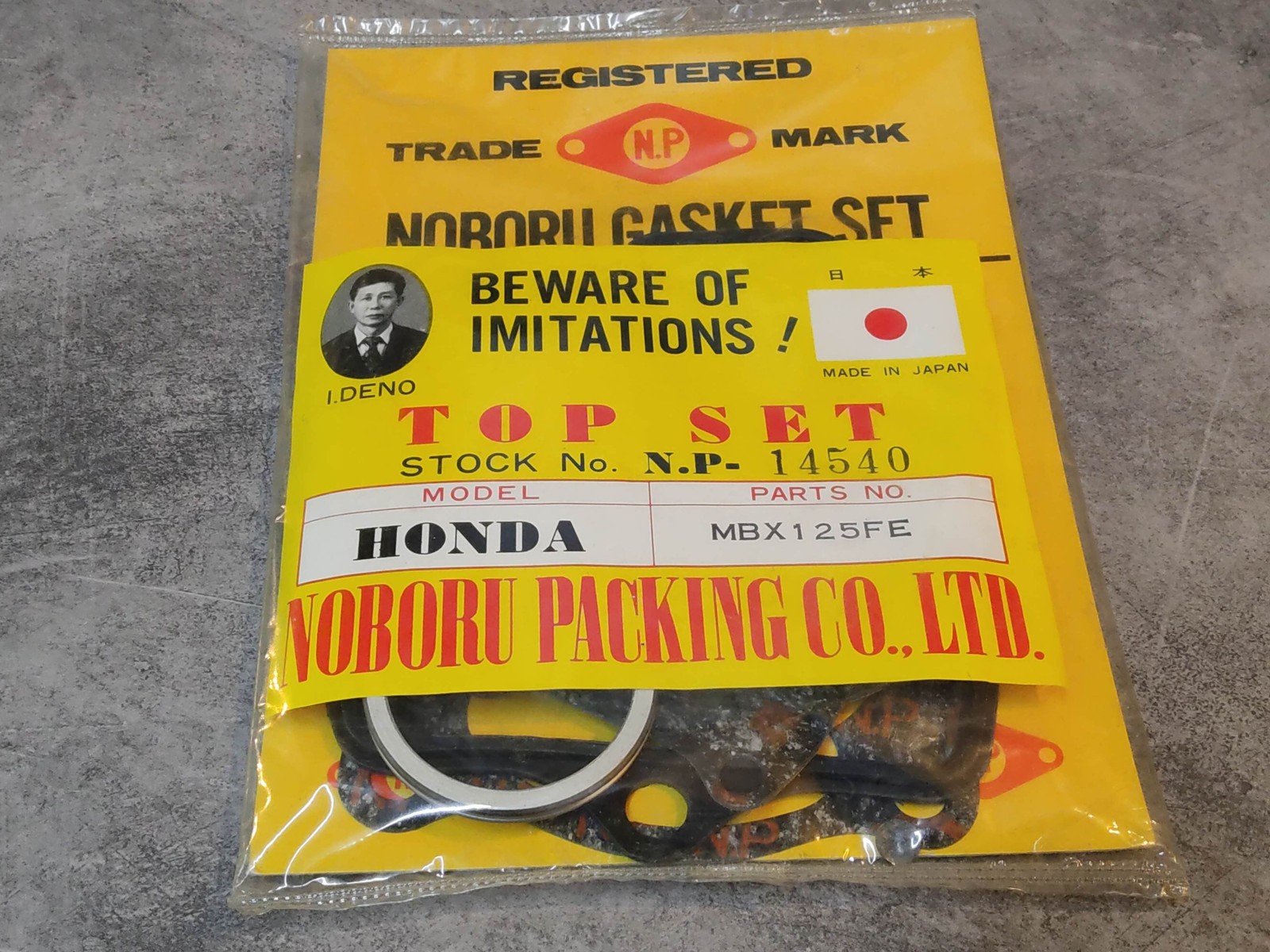 Pochette joints moteur haute résistance pour HONDA MBX 125 FE modèle NP-14540