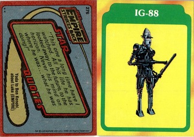 1980 Topps The Empire Strikes Back Series 3 #276 IG-88