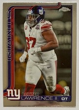 2025 Topps Chrome Football - Dexter Lawrence #230 - New York Giants