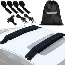 Für Auto Rack Kajak Surfbrett Kajak Dachgepäckträger Weiche Dachträger Pads